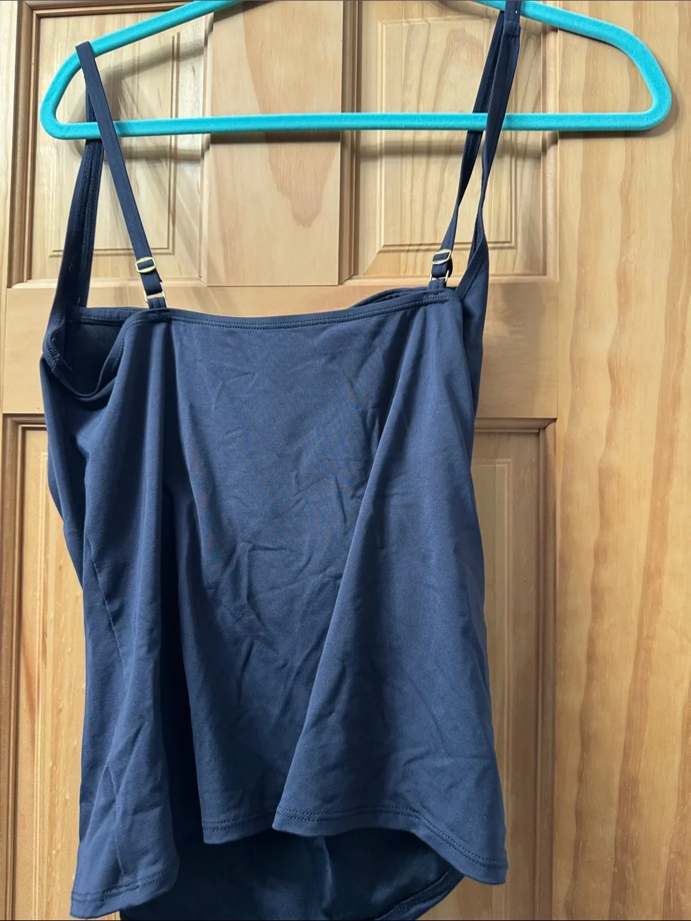 Bleu Rod Beattie Black Swim Tankini with Multicolor Eyelet Accents